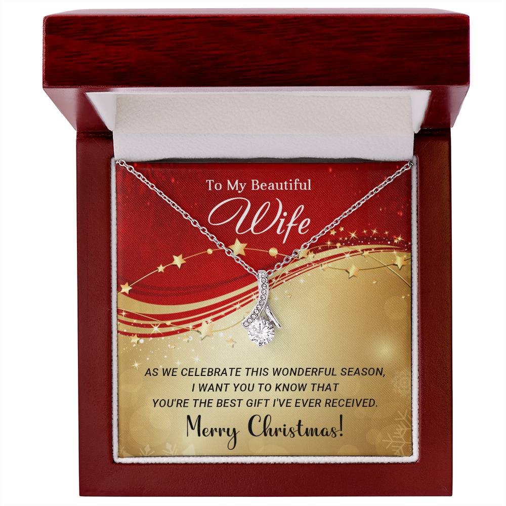 Surprise Your Beautiful Wife with a Christmas Necklace Gift She’ll Adore A1042