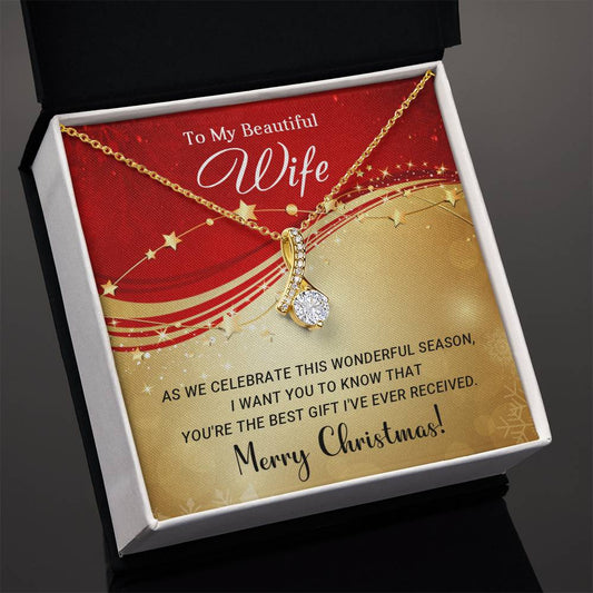 Surprise Your Beautiful Wife with a Christmas Necklace Gift She’ll Adore A1042