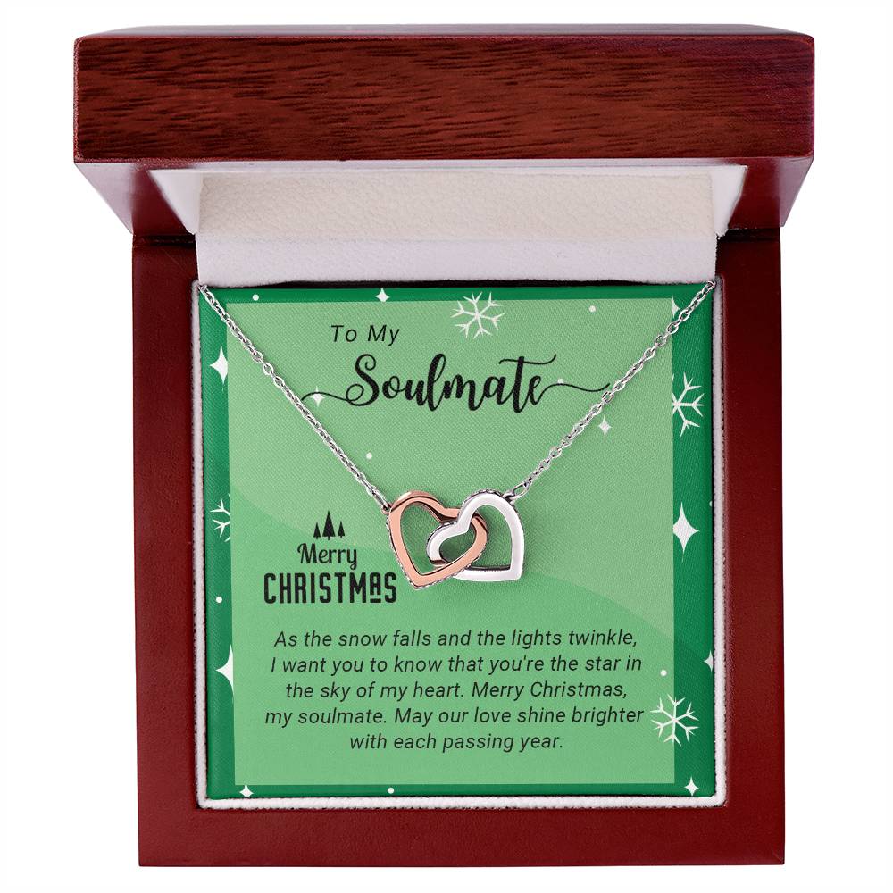 Merry Christmas to My Soulmate – A Meaningful Necklace Gift to Cherish for a Lifetime A1050