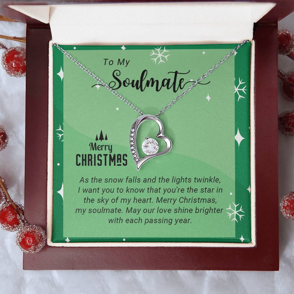 Merry Christmas to My Soulmate – A Meaningful Necklace Gift to Cherish for a Lifetime A1050