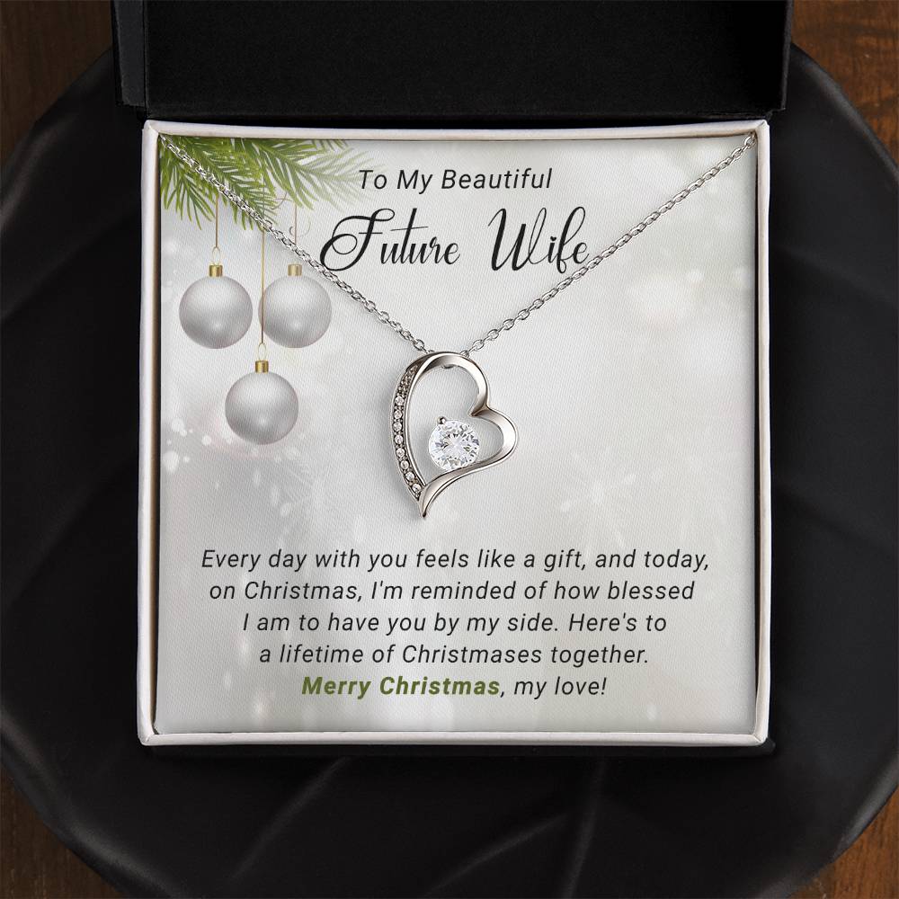 Celebrate Christmas with Love: Necklace Gift for My Beautiful Future Wife A1052