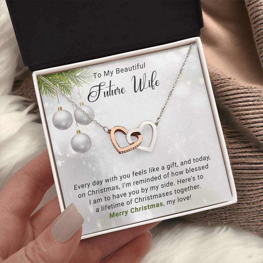 Celebrate Christmas with Love: Necklace Gift for My Beautiful Future Wife A1052