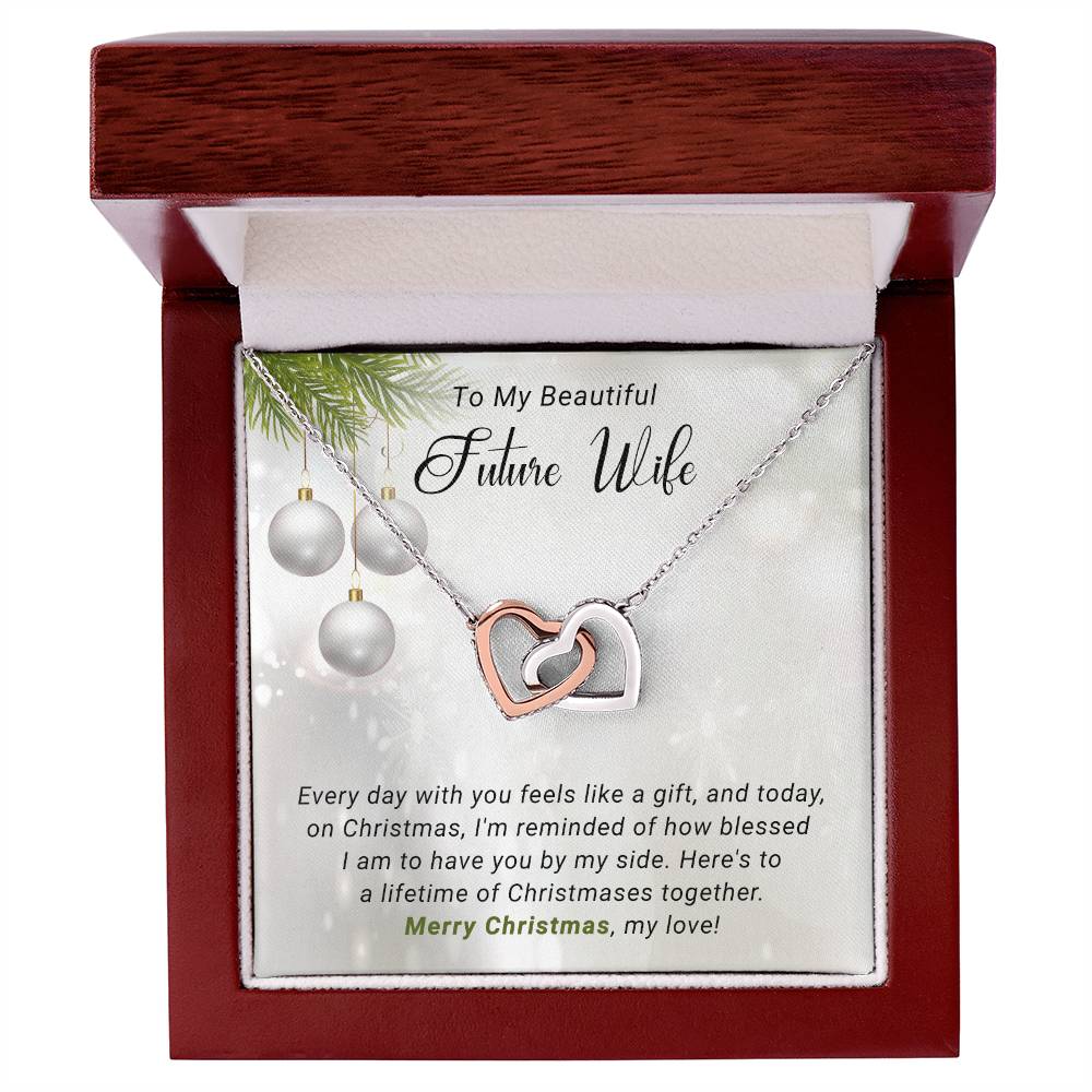 Celebrate Christmas with Love: Necklace Gift for My Beautiful Future Wife A1052