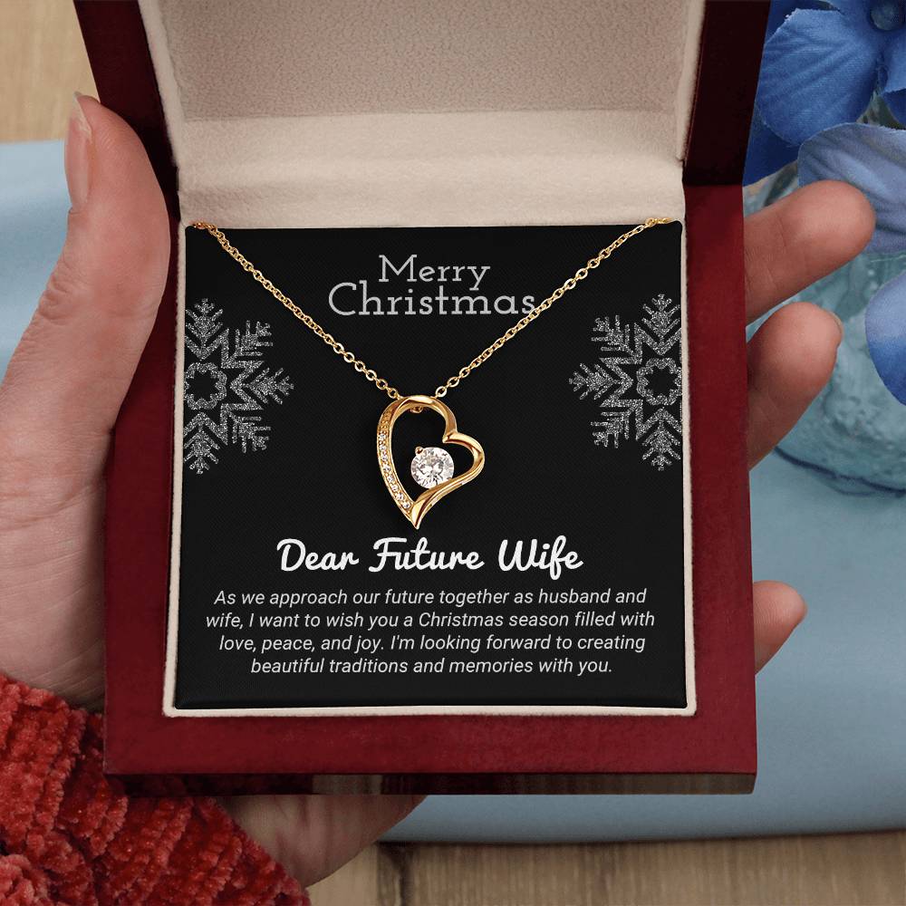 For My One and Only: A Christmas Necklace That Symbolizes Our Forever A1055