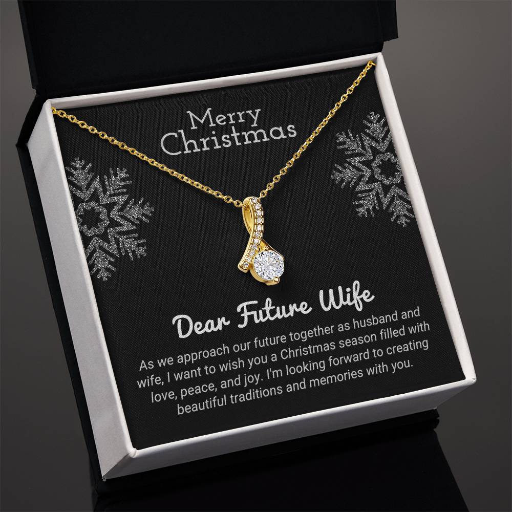 For My One and Only: A Christmas Necklace That Symbolizes Our Forever A1055