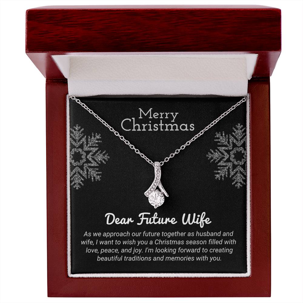 For My One and Only: A Christmas Necklace That Symbolizes Our Forever A1055