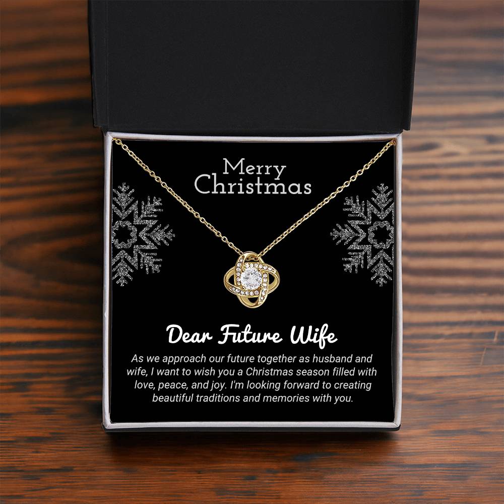 For My One and Only: A Christmas Necklace That Symbolizes Our Forever A1055