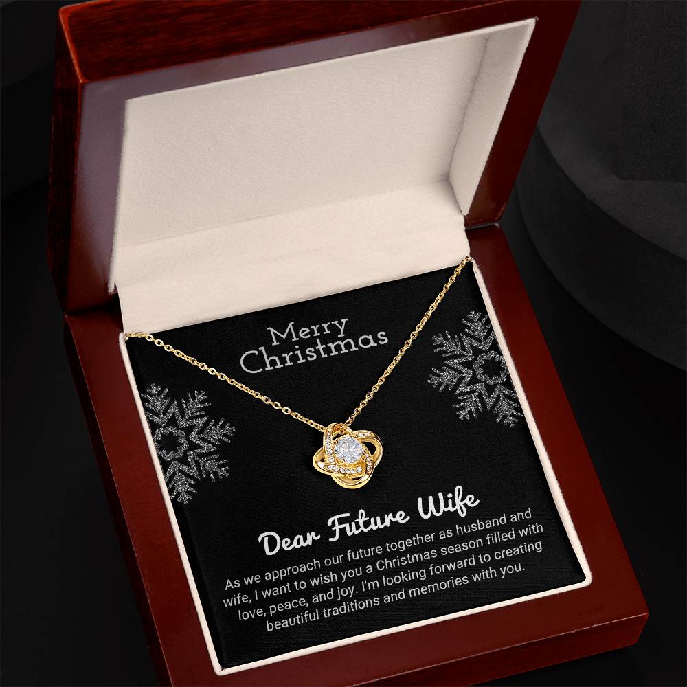 For My One and Only: A Christmas Necklace That Symbolizes Our Forever A1055