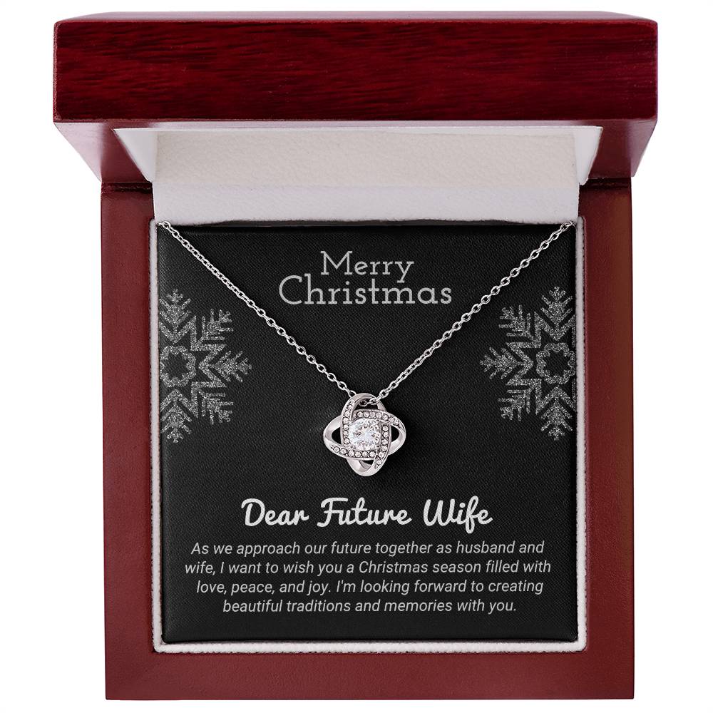 For My One and Only: A Christmas Necklace That Symbolizes Our Forever A1055