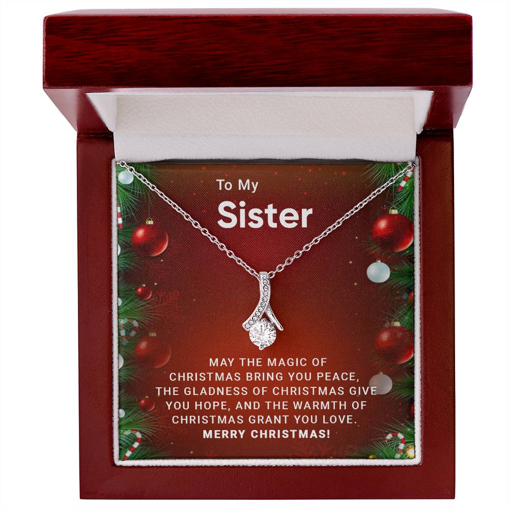 A Christmas Necklace for My Sister: A Beautiful Symbol of Our Lasting Love A1059