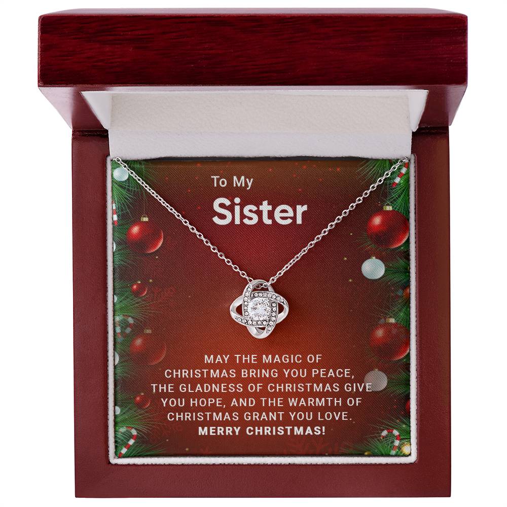 A Christmas Necklace for My Sister: A Beautiful Symbol of Our Lasting Love A1059