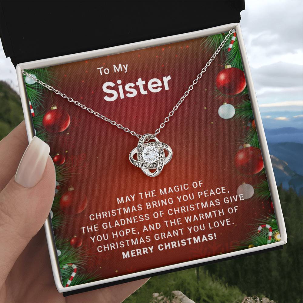 A Christmas Necklace for My Sister: A Beautiful Symbol of Our Lasting Love A1059