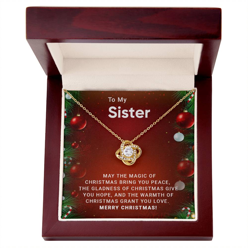 A Christmas Necklace for My Sister: A Beautiful Symbol of Our Lasting Love A1059