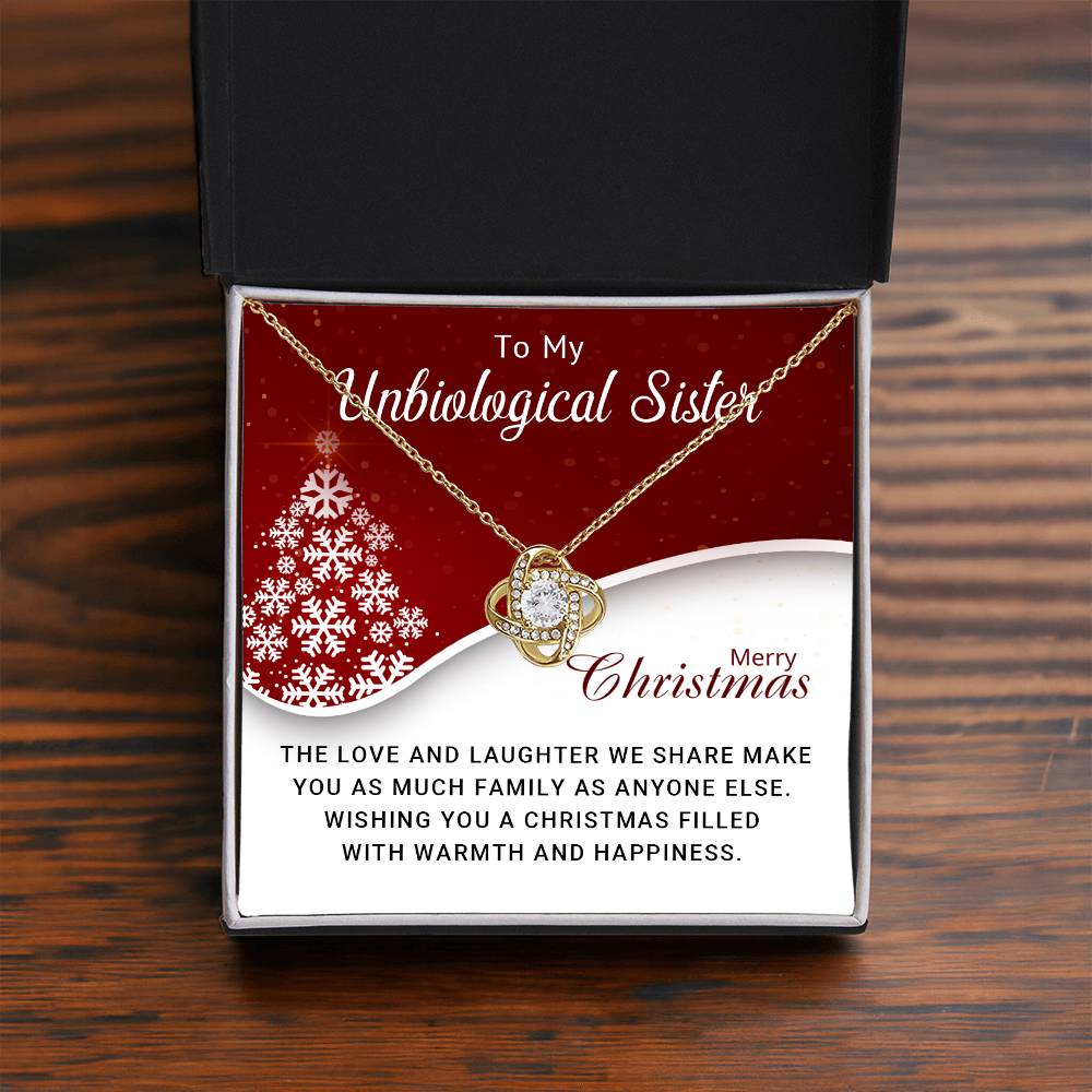 Celebrate Our Sisterhood: Christmas Necklace for My Soul Sister A1061