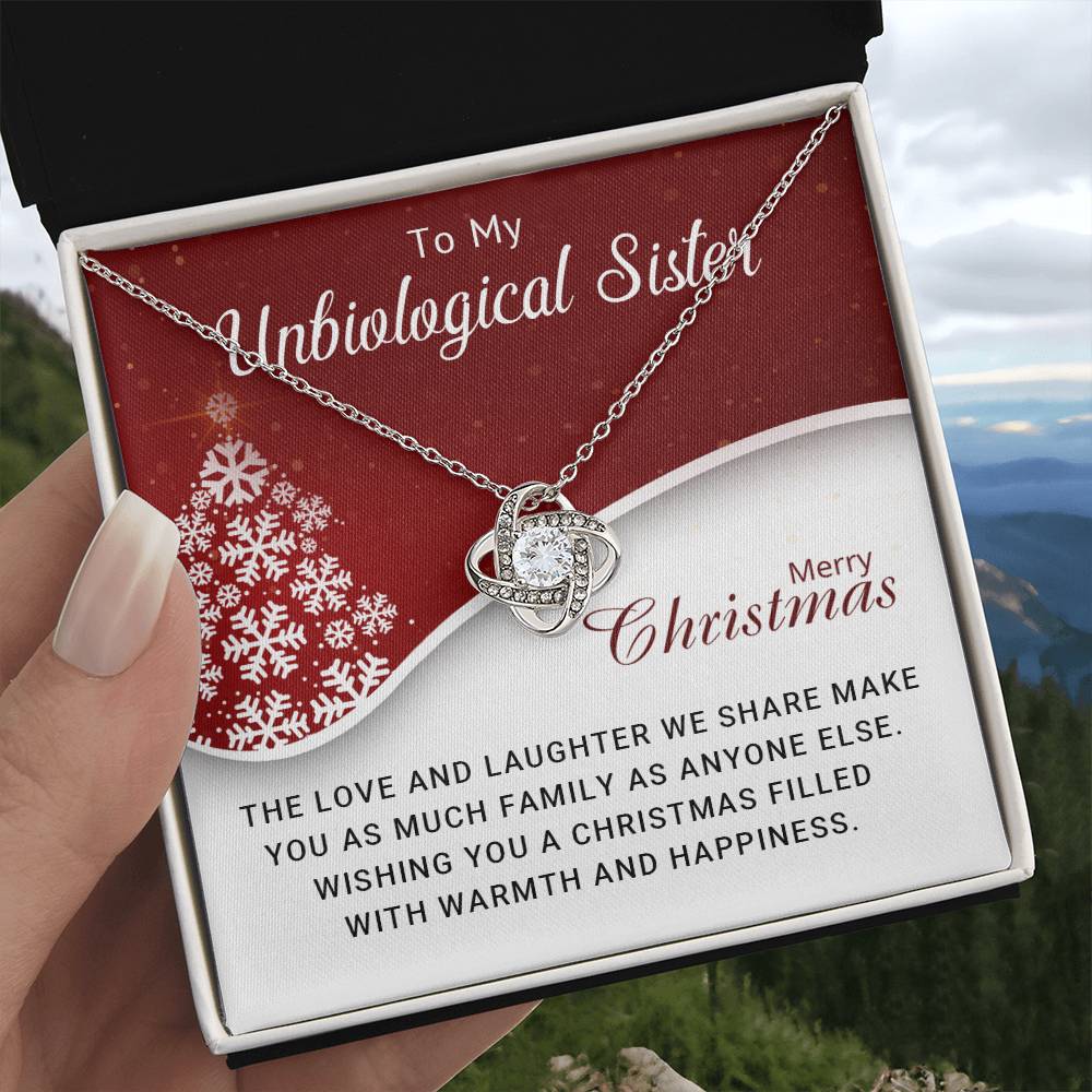 Celebrate Our Sisterhood: Christmas Necklace for My Soul Sister A1061