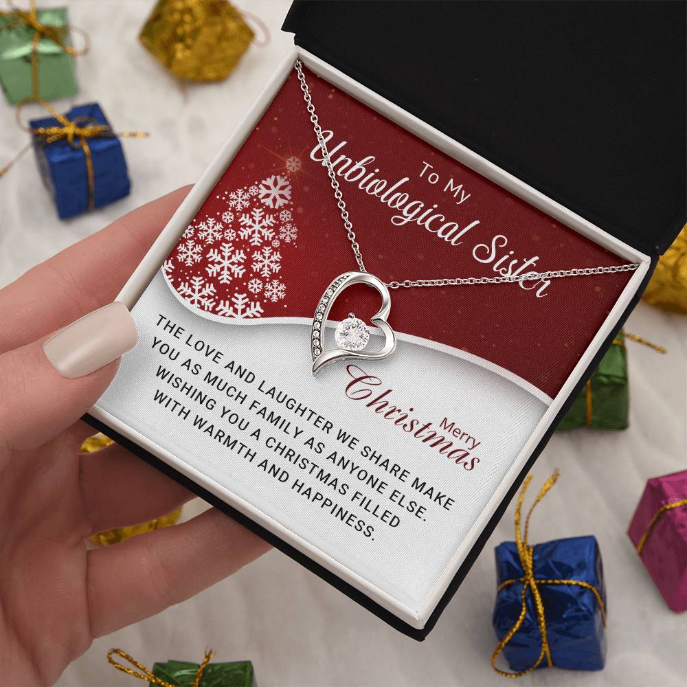 Celebrate Our Sisterhood: Christmas Necklace for My Soul Sister A1061