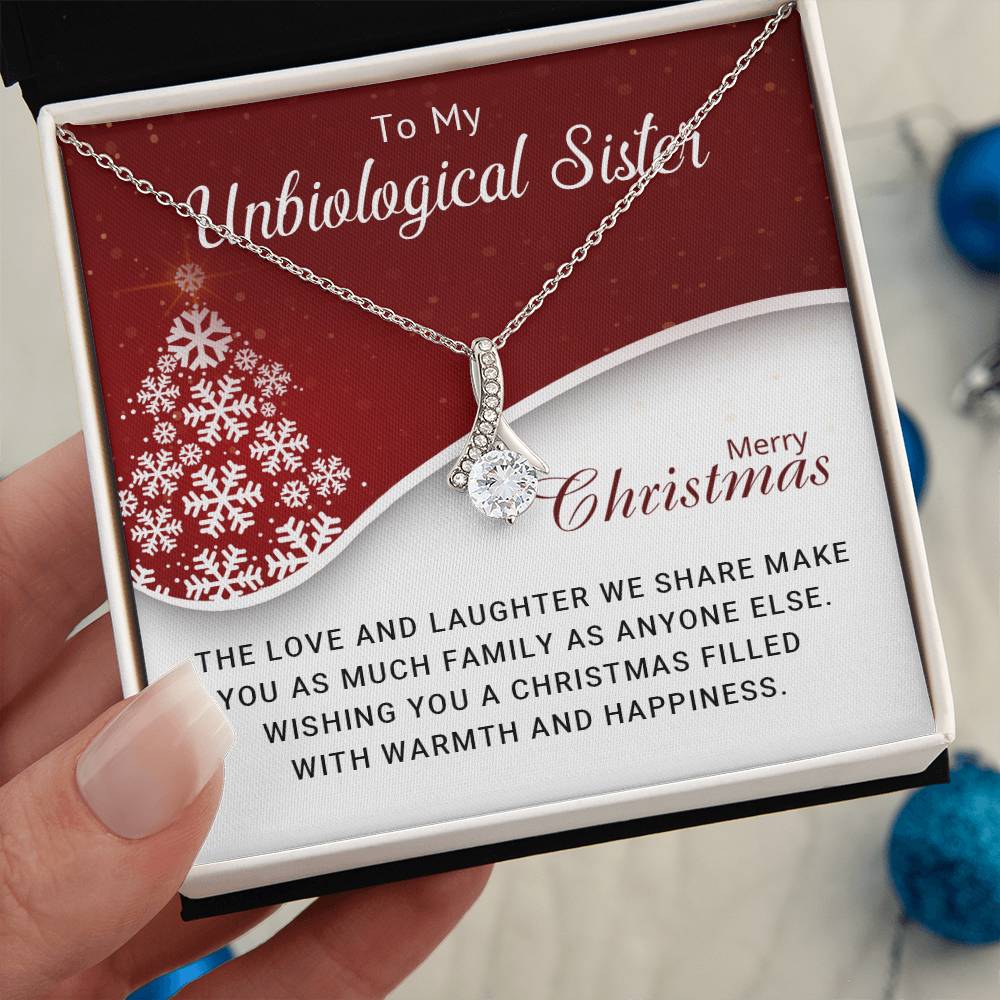 Celebrate Our Sisterhood: Christmas Necklace for My Soul Sister A1061