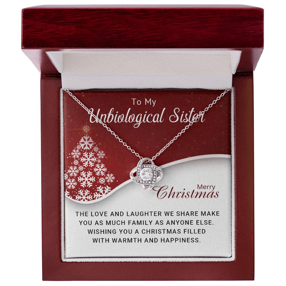 Celebrate Our Sisterhood: Christmas Necklace for My Soul Sister A1061