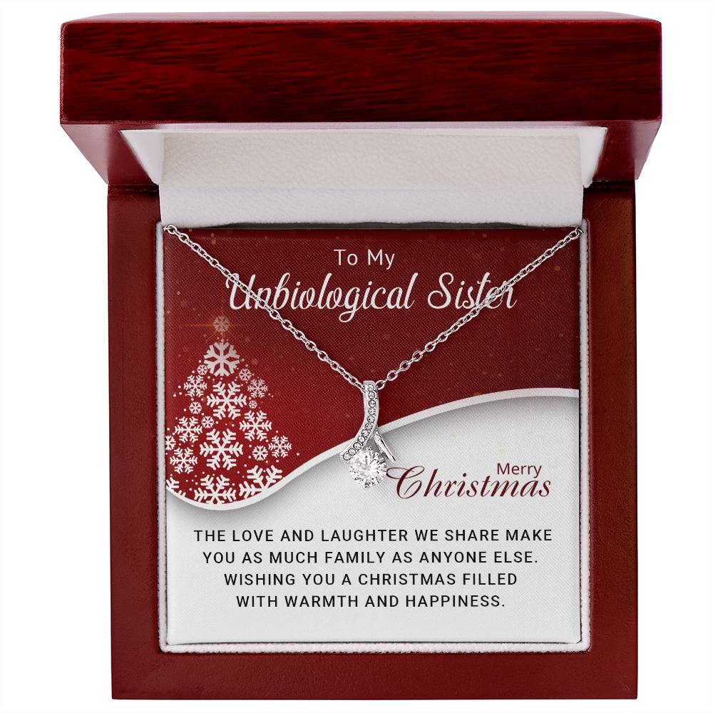 Celebrate Our Sisterhood: Christmas Necklace for My Soul Sister A1061