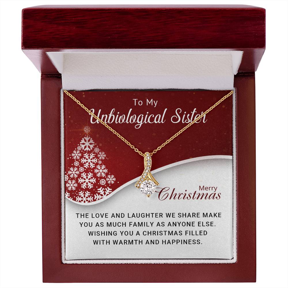 Celebrate Our Sisterhood: Christmas Necklace for My Soul Sister A1061