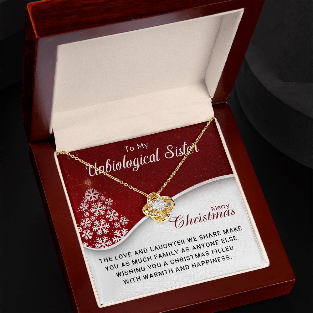 Celebrate Our Sisterhood: Christmas Necklace for My Soul Sister A1061