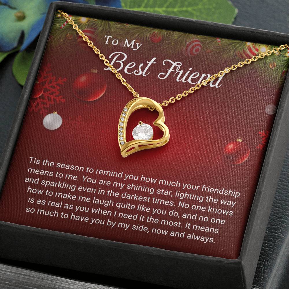 Merry Christmas, Bestie! A Necklace Gift to Cherish Our Friendship A1066