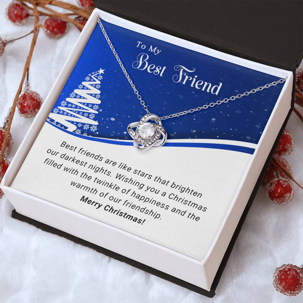 For My Best Friend: A Christmas Necklace That Holds Our Special Memories A1067