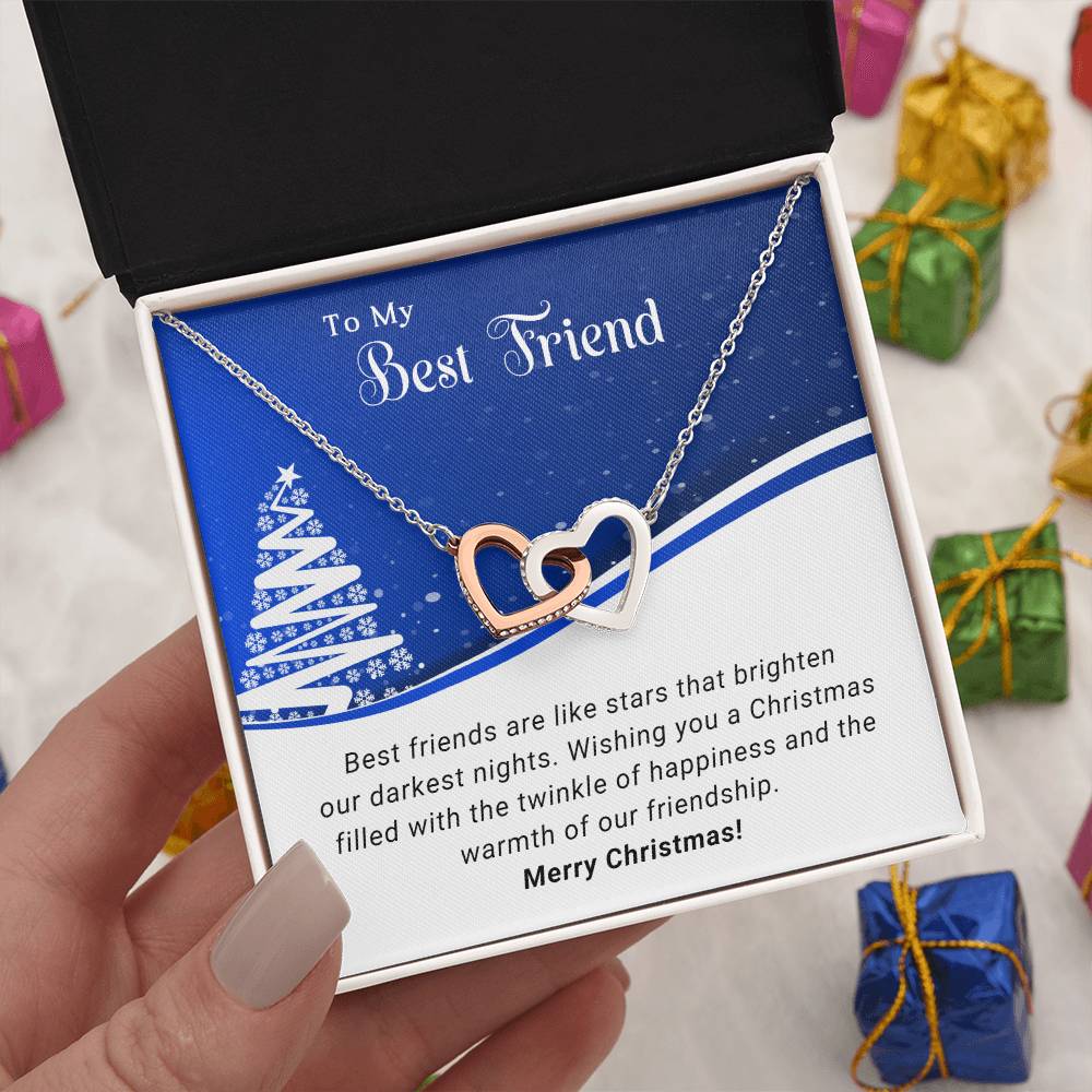 For My Best Friend: A Christmas Necklace That Holds Our Special Memories A1067