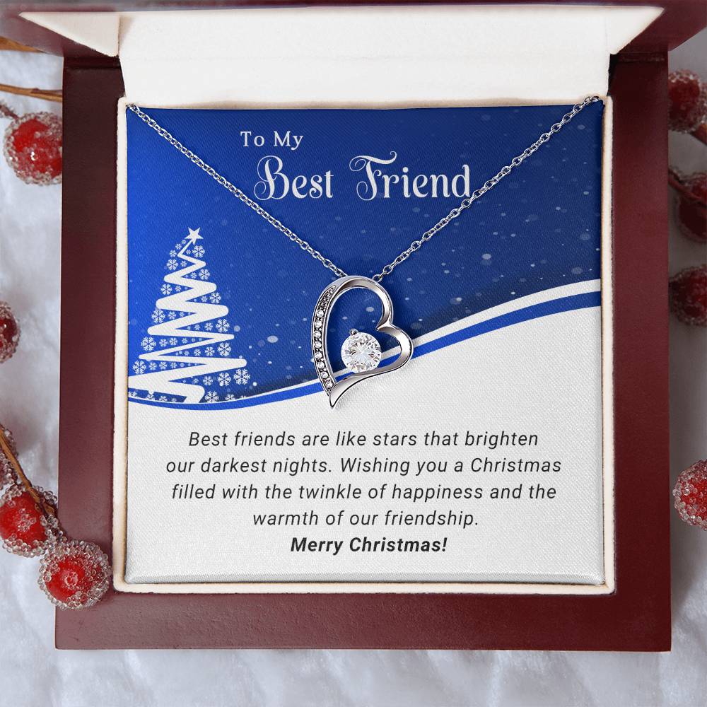 For My Best Friend: A Christmas Necklace That Holds Our Special Memories A1067