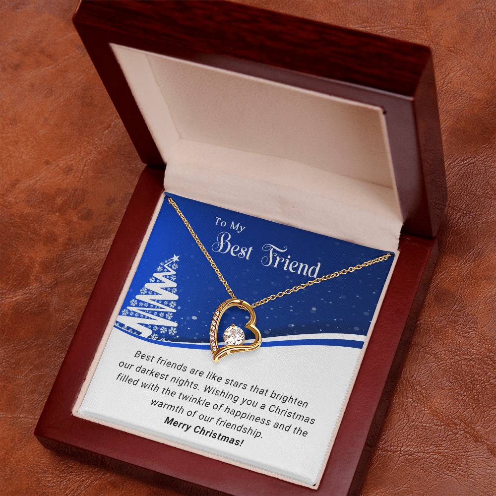 For My Best Friend: A Christmas Necklace That Holds Our Special Memories A1067