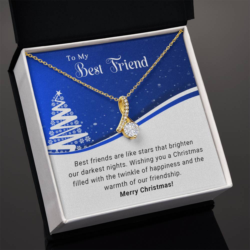 For My Best Friend: A Christmas Necklace That Holds Our Special Memories A1067