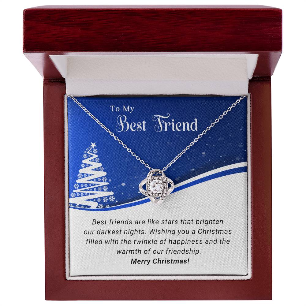 For My Best Friend: A Christmas Necklace That Holds Our Special Memories A1067