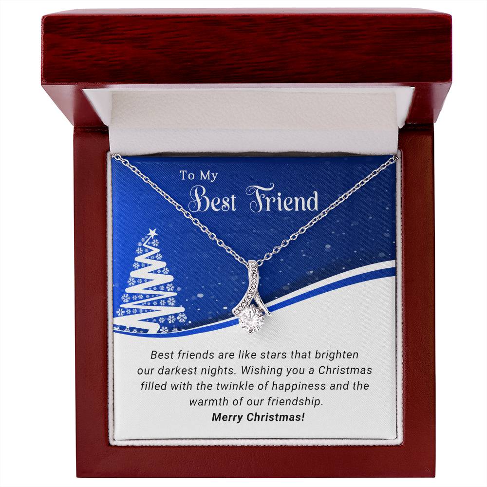 For My Best Friend: A Christmas Necklace That Holds Our Special Memories A1067