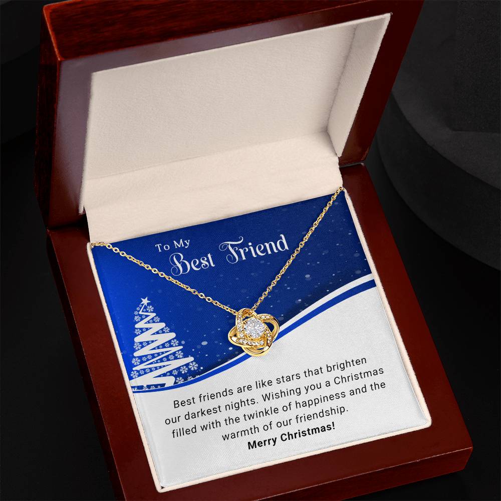 For My Best Friend: A Christmas Necklace That Holds Our Special Memories A1067