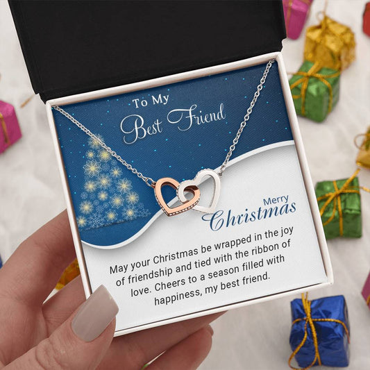 To My Best Friend: A Christmas Necklace to Celebrate Our Unbreakable Bond  A1068