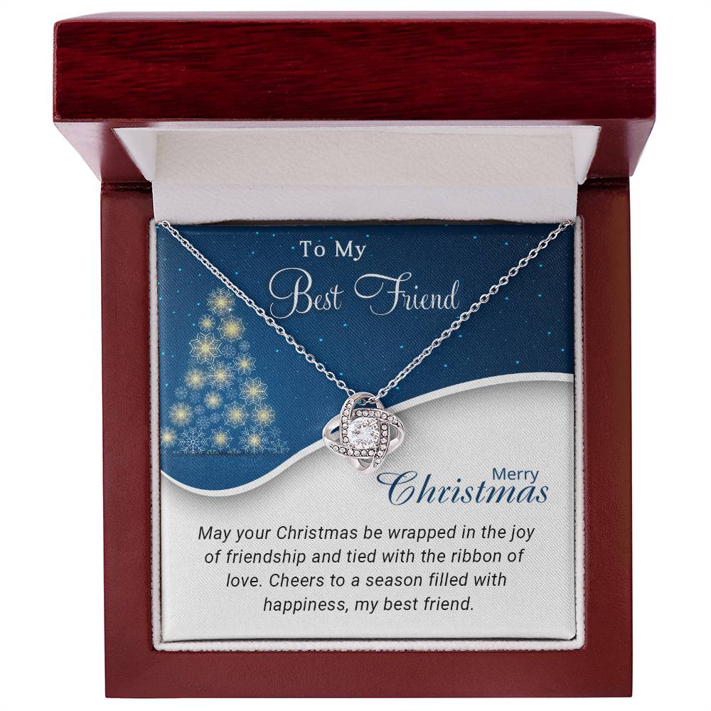 To My Best Friend: A Christmas Necklace to Celebrate Our Unbreakable Bond  A1068