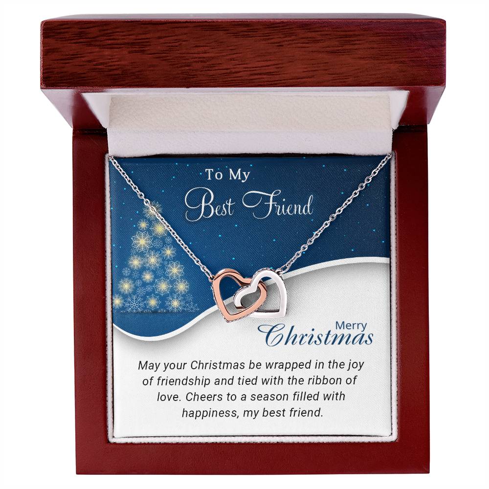 To My Best Friend: A Christmas Necklace to Celebrate Our Unbreakable Bond  A1068