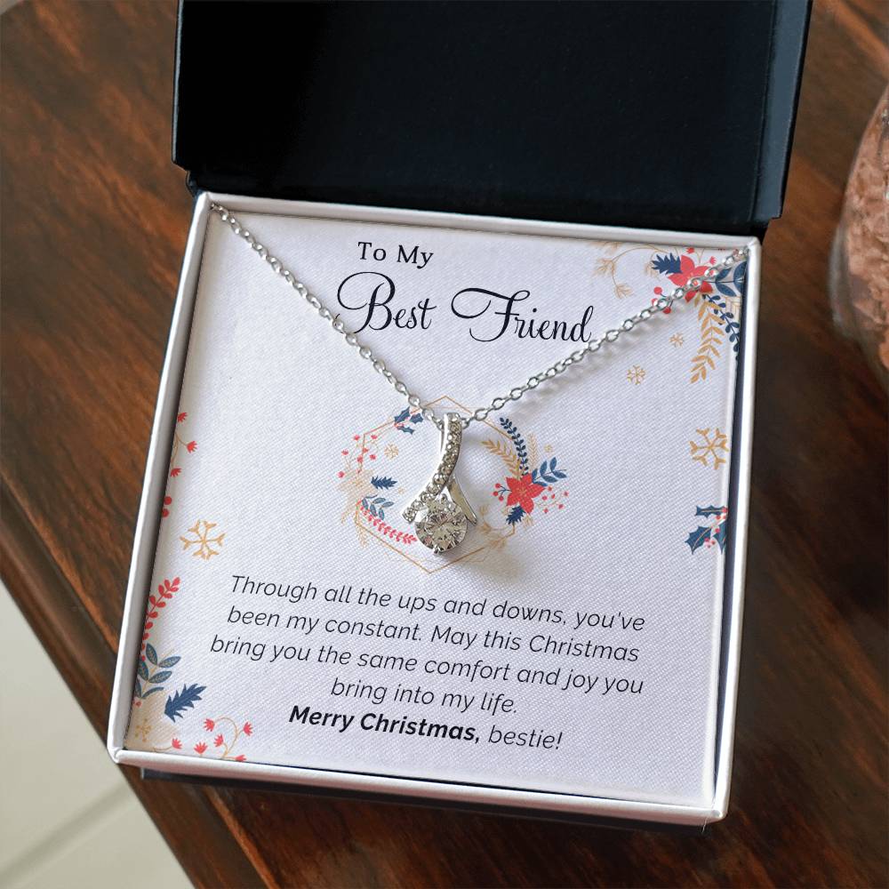 Merry Christmas to the One Who Knows My Soul – Necklace for My Best Friend A1070