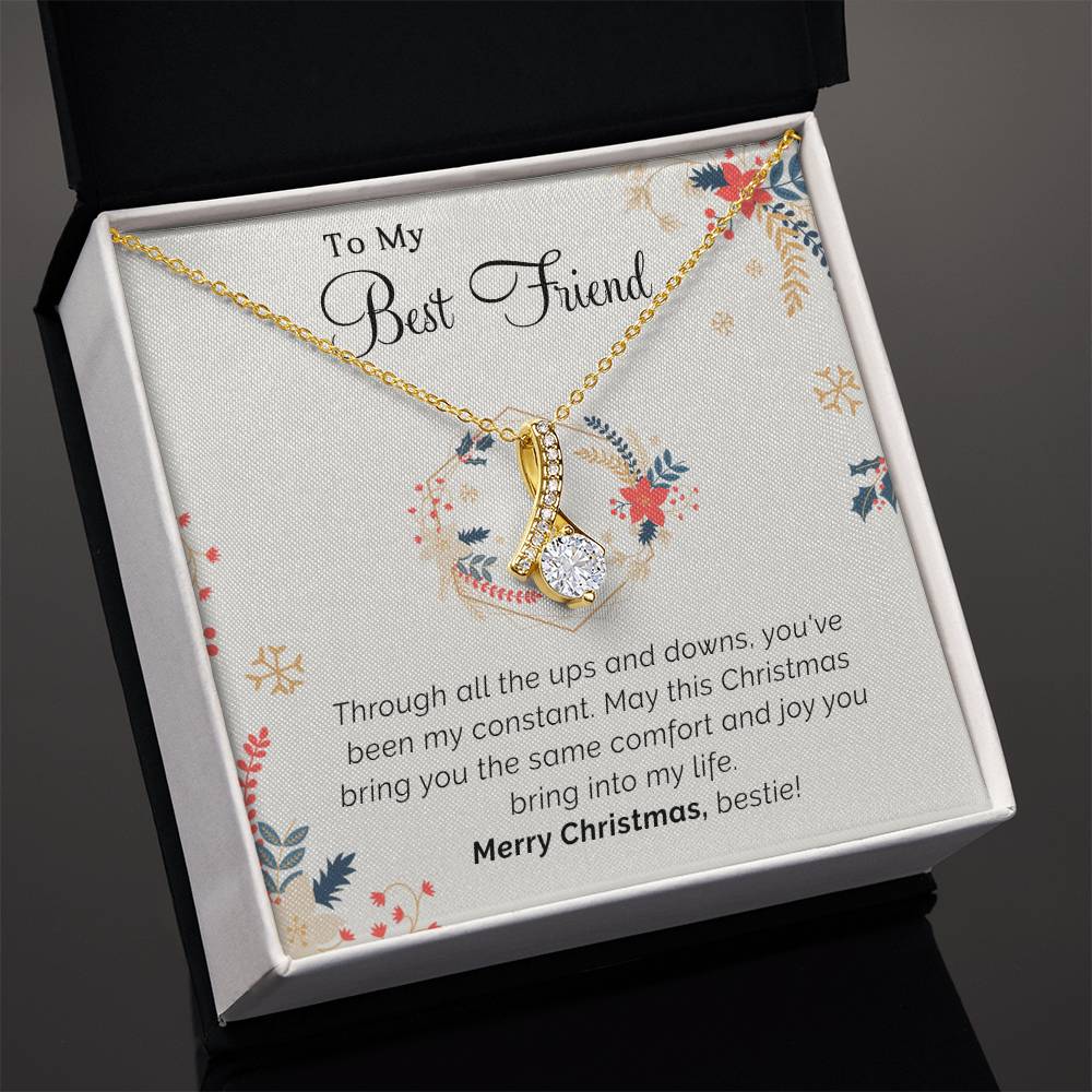 Merry Christmas to the One Who Knows My Soul – Necklace for My Best Friend A1070