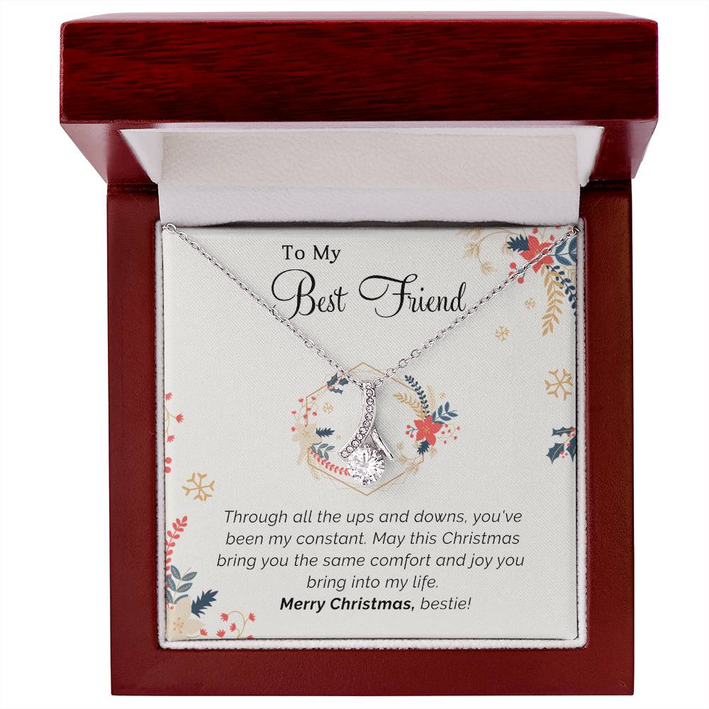 Merry Christmas to the One Who Knows My Soul – Necklace for My Best Friend A1070