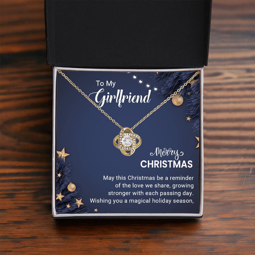 Christmas Gift for My Beautiful Girlfriend - Elegant Necklace to Express My Love A1072