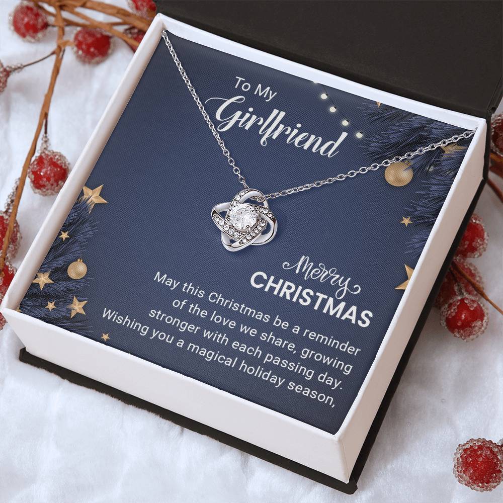 Christmas Gift for My Beautiful Girlfriend - Elegant Necklace to Express My Love A1072