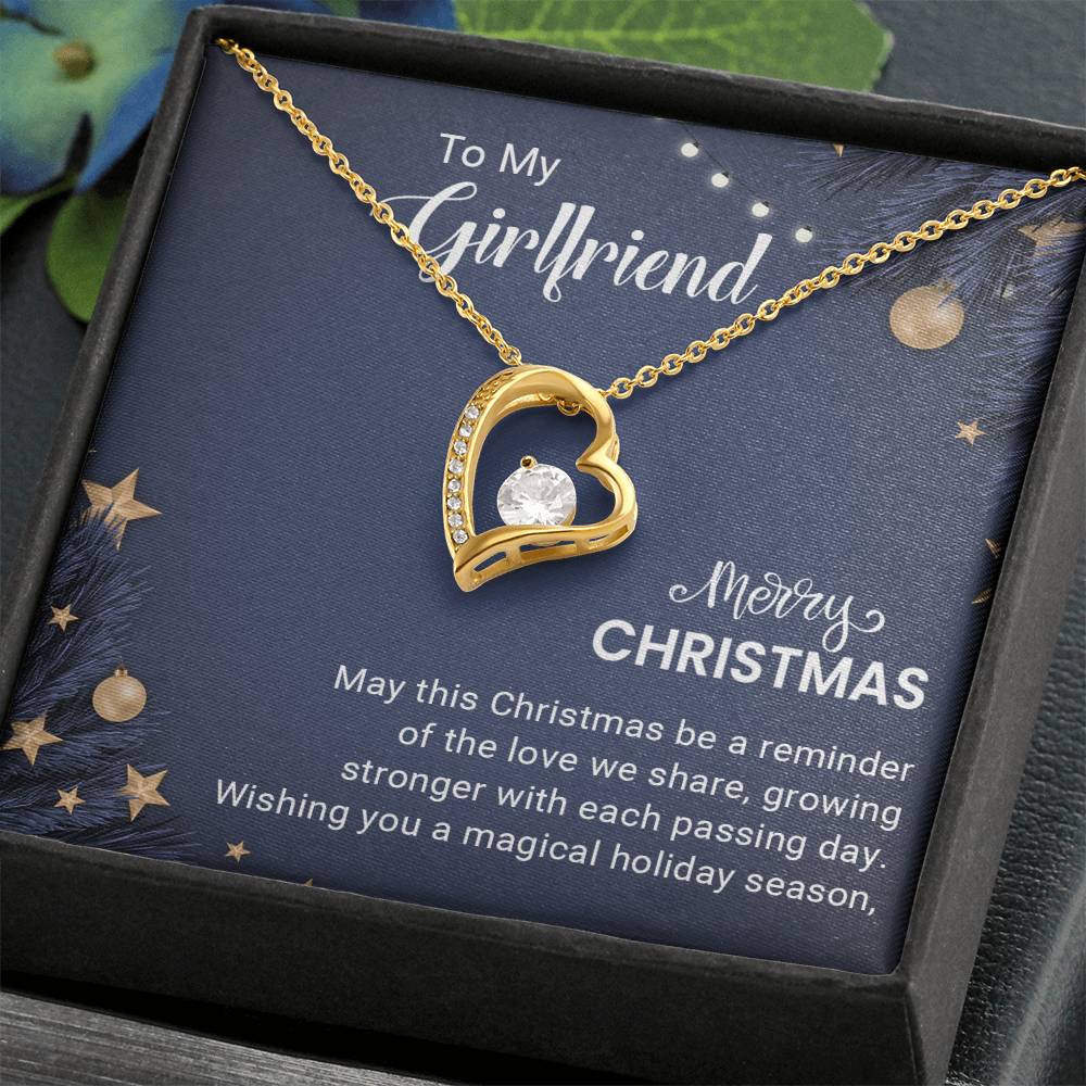 Christmas Gift for My Beautiful Girlfriend - Elegant Necklace to Express My Love A1072