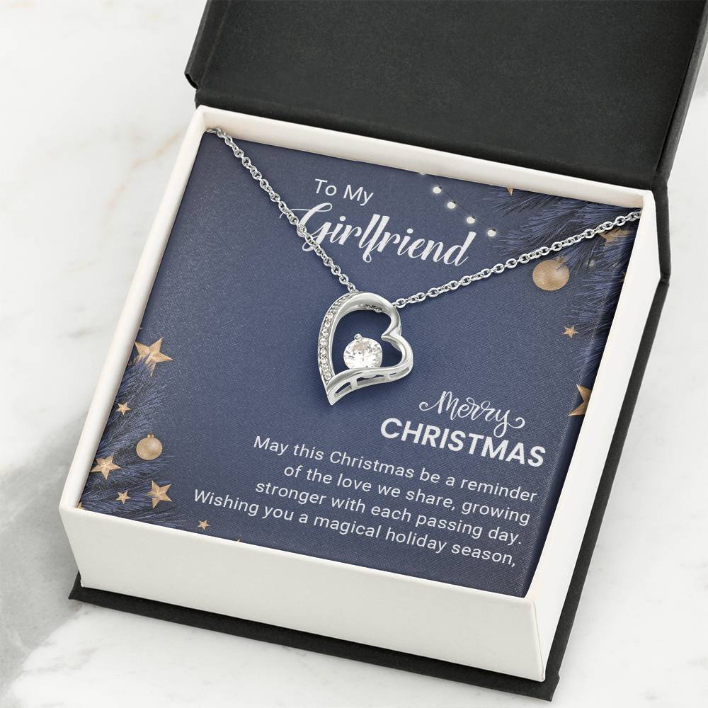 Christmas Gift for My Beautiful Girlfriend - Elegant Necklace to Express My Love A1072