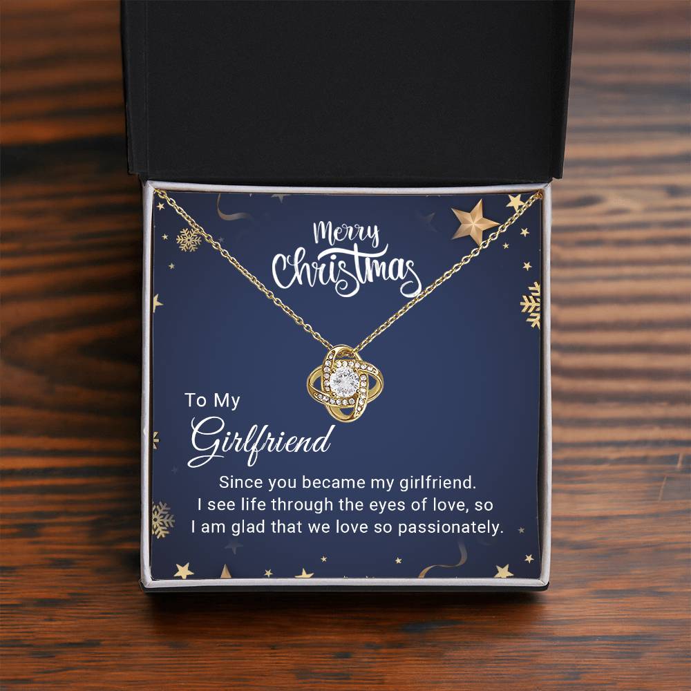 Merry Christmas to the Love of My Life - A Dazzling Necklace for My Beautiful Girlfriend A1074