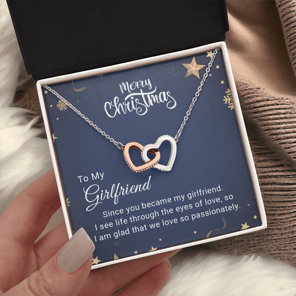 Merry Christmas to the Love of My Life - A Dazzling Necklace for My Beautiful Girlfriend A1074