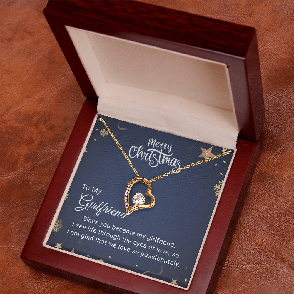 Merry Christmas to the Love of My Life - A Dazzling Necklace for My Beautiful Girlfriend A1074