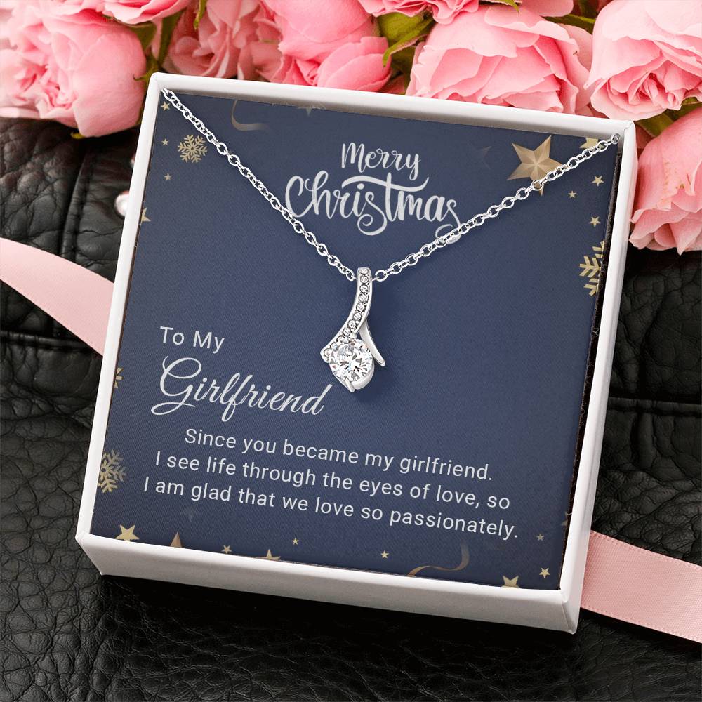 Merry Christmas to the Love of My Life - A Dazzling Necklace for My Beautiful Girlfriend A1074