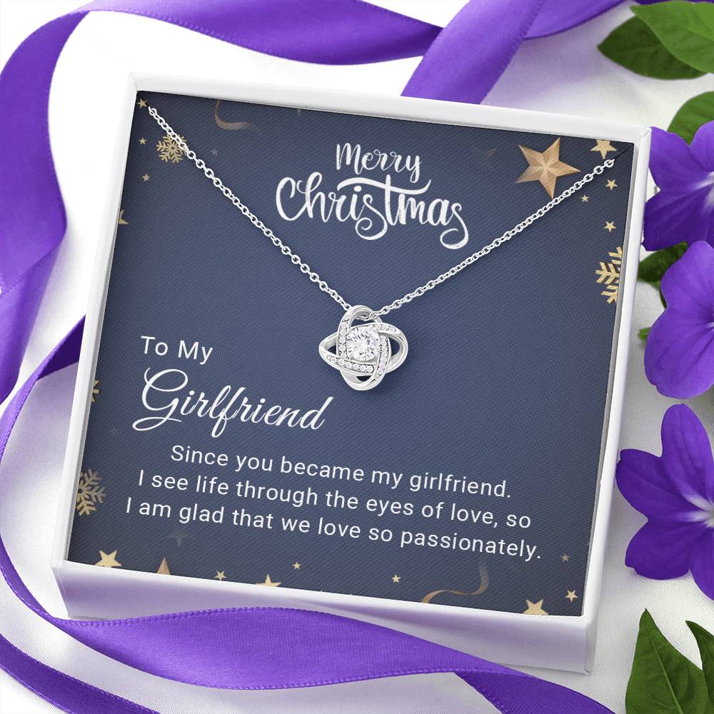 Merry Christmas to the Love of My Life - A Dazzling Necklace for My Beautiful Girlfriend A1074