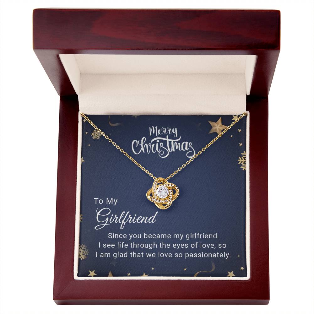 Merry Christmas to the Love of My Life - A Dazzling Necklace for My Beautiful Girlfriend A1074